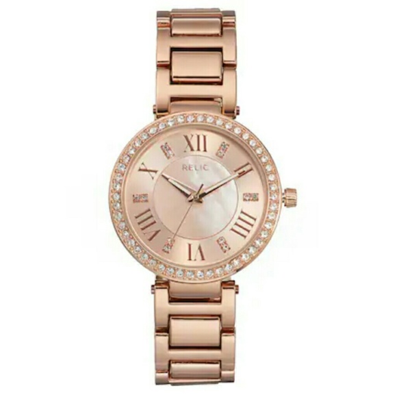 Relic Accessories - NWT Relic Women's Isabelle Crystal Watch